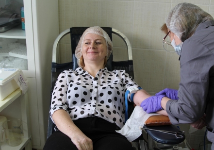 Сотрудники предприятий Росатома провели в Мурманске отраслевую донорскую акцию «Пульсация» В ходе мероприятия было сдано 9,9 литров крови