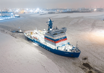 Атомный ледокол «Сибирь» готов к работе в Арктике