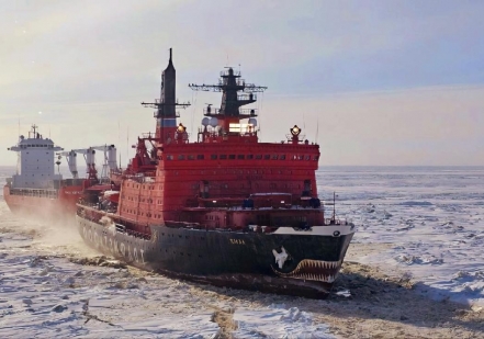 Росатомфлот установил новый рекорд грузоперевозок по Северному морскому пути