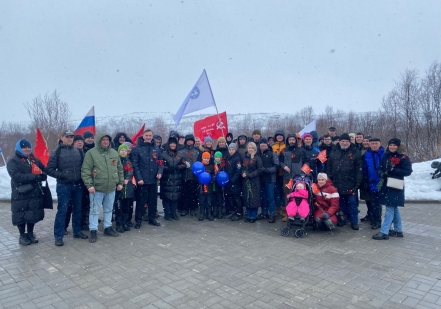 Росатомфлот принял участие в митинге в Долине Славы в честь Дня Великой Победы