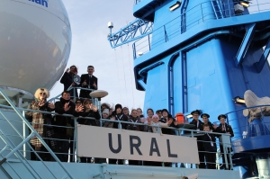 «ЭкоКласс «Атомфлота» посетил атомоход «Урал»
