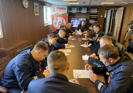 Моряки Росатомфлота написали «Диктант Победы»