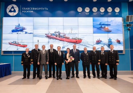 Глава Росатома Алексей Лихачев с рабочим визитом посетил предприятия ФГБУ «ГлавСевморпуть» и ФГУП «Атомфлот»