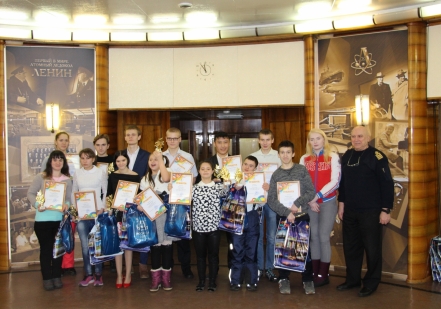 На борту атомохода «Ленин» наградили звезд адаптивного спорта