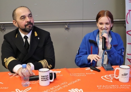 Генеральный директор Росатомфлота встретился с участниками «Ледокольного клуба»