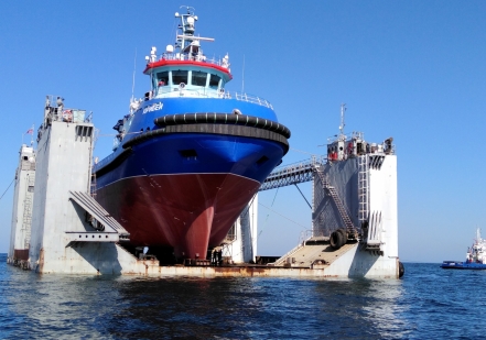 Буксир Росатомфлота «Юрибей» спущен на воду